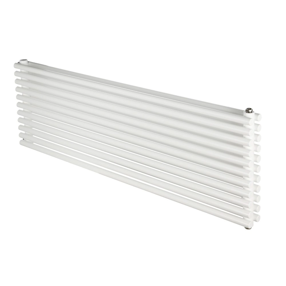 Трубчастий радіатор Betatherm горизонтальний Praktikum PH2 425x1200 (Білий Ral9016M підк. 34) Фото - 1